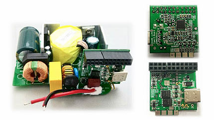 photo of computing component at various angles
