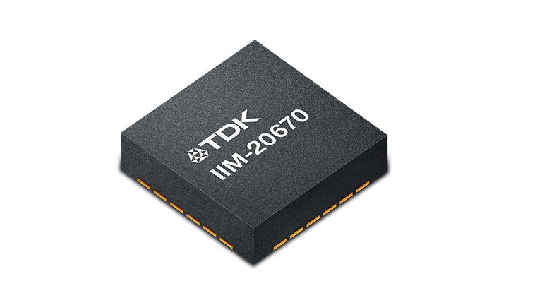 TDK announces IIM-20670 series SmartIndustrial™ MotionTracking® device