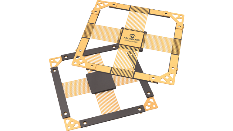 Microchip ATmegaS128 in CQFP-64 package
