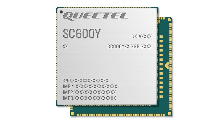 Quectel LTE SC600Y Smart Module series - front side of the module