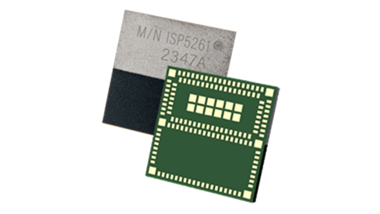 Insight SiP ISP5261 - front and back side of the chip