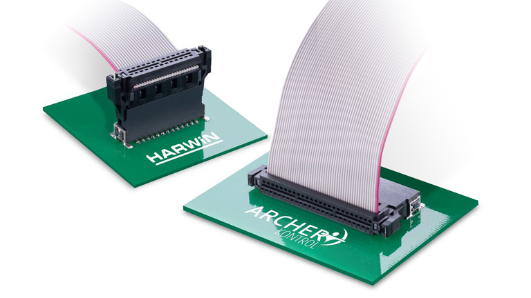 Harwin announces Archer Kontrol series 1.27mm pitch connector