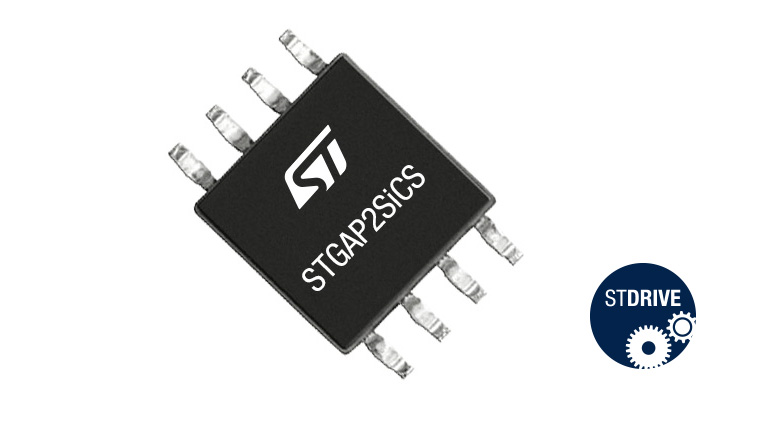 STMicroelectronics STDRIVE101 triple half-bridge gate driver - front side