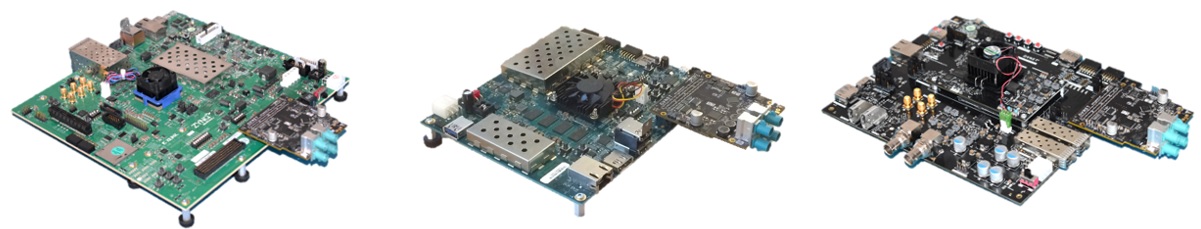 Supported FMC Carrier cards