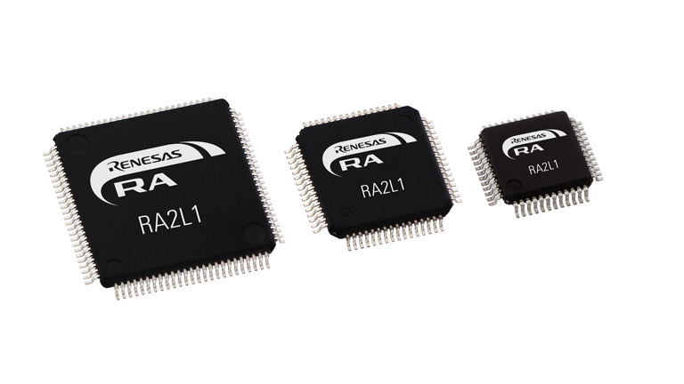 Renesas RA2L1 MCU series of chips