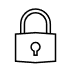 security padlock icon