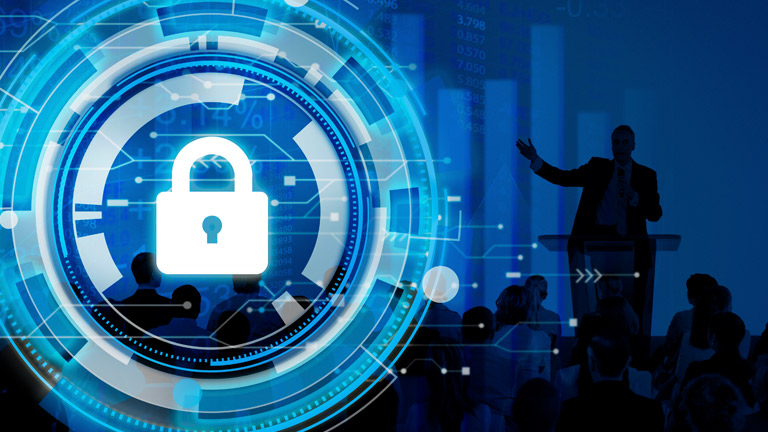 depiction of digital security