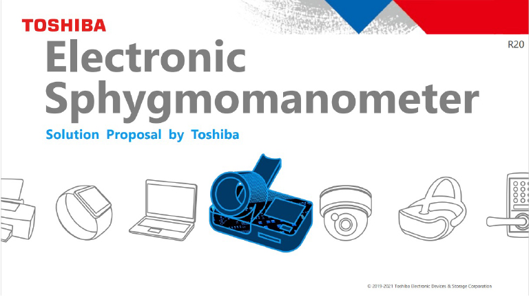 Toshiba-Solution Proposal for Electronic Sphygmomanometer