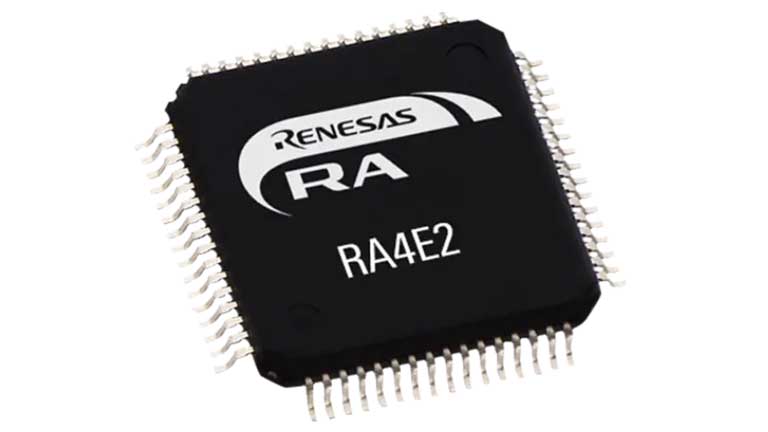 RA4E2 entry-line microcontroller