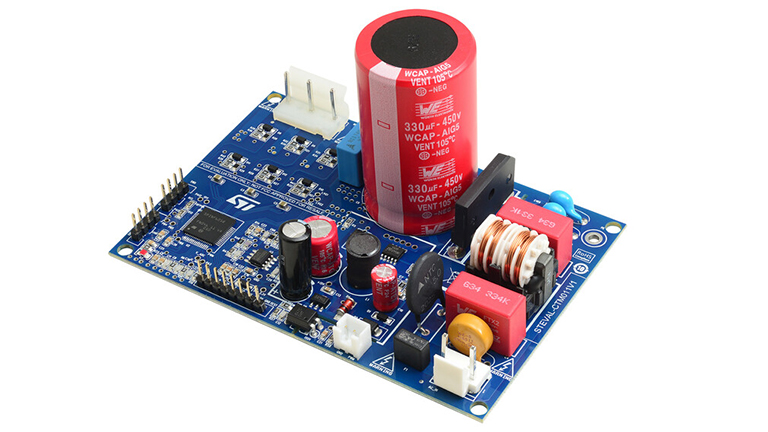STMicroelectronics STEVAL-CTM011V1 - front side view of the board