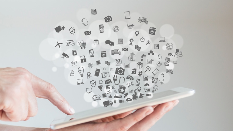 depiction of digital security