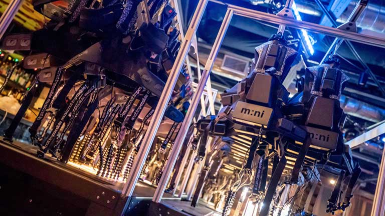 More than 200 prototypes of the sophisticated full-body wearable Music: Not Impossible debuted at the 2018 Life is Beautiful festival