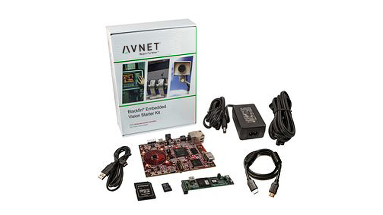 Blackfin embedded vision starter kit provided by Avnet