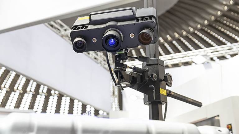Facial recognition auitomotive camera